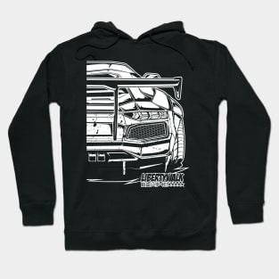 Libertywalk Aventador (White Print) Hoodie